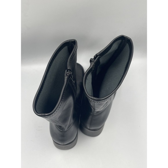 Steve Madden Katrina Boot Women 8.5M Black Square Toe Block Heel Platform Bootie - Picture 6 of 13